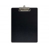 MAUL Porte-bloc en PP flexible. Résiste à l'eau, -10°C à +60°C. Coloris Noir. Dim L31,5 x H1,2 x P22,5 cm