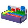 Taille-crayon q-connect économique réservoir plastique transparent 2 usages