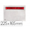 Q-CONNECT Boîte de 100 Pochettes d'expédition document ci-inclus - Format c5 : 225 x 165 mm transparent