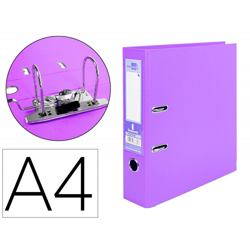 LID CLAS LEV DOS 7.5CM LILAS