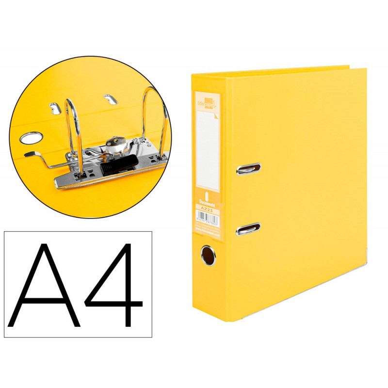 LID CLAS LEV DOS 7.5CM JAUNE