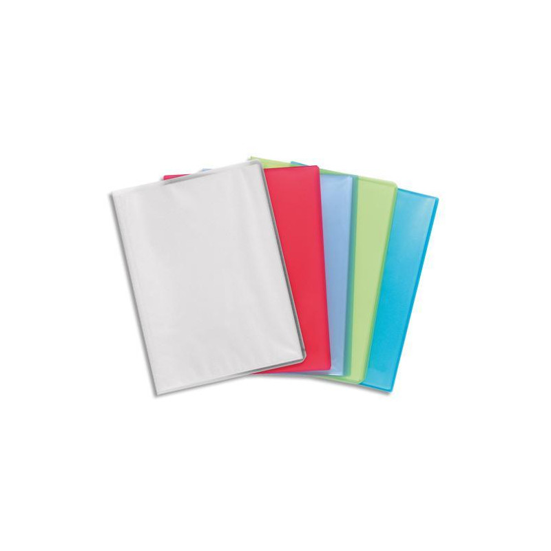 EXACOMPTA Protège-documents en polypropylène CHROMALINE, 100 vues, assortis