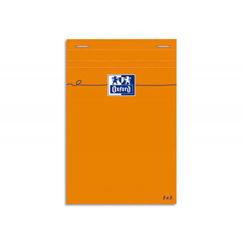 OXFORD Bloc IDEA format 11 x 17 cm 80 grammes réglure 5x5 301205