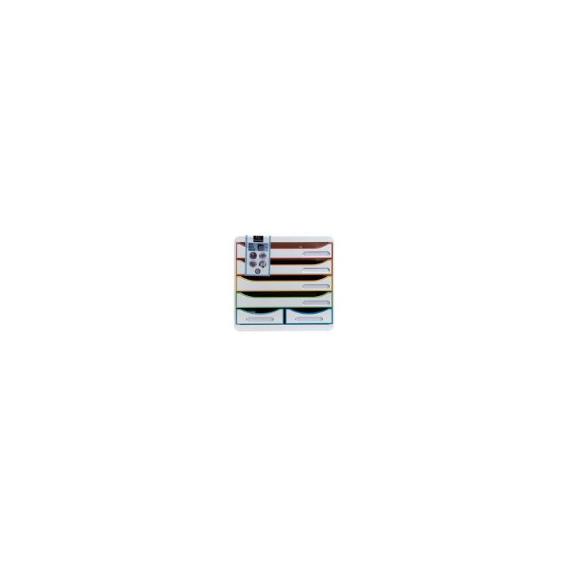 EXACOMPTA MODULE BIG BOX BLANC ARLEQUIN 312913D