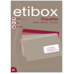 AGIPA Etibox Boîte de 2400...