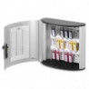 DURABLE Armoire à clés Key Box, capacité 18 clés - Dimensions :L30,2 x H28 x P11,8 cm coloris Argent