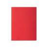 EXACOMPTA Paquet de 100 sous-chemises ROCK'S en carte 80 grammes coloris Rouge