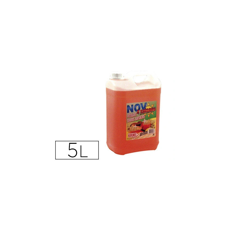 Nettoyant ménager coldis nettoie désodorise toutes surfaces tous revêtements parfum agrumes bidon 5l