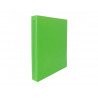 Classeur souple 4 anneaux polypro office plast 32x26,8 cm dos 40mm coloris vert