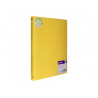 Classeur 4 anneaux polypro recycle office plast dos 20mm coloris jaune