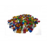 Mosaique eclat de verre culture club 1x1cm pailletes pot de 500g coloris assortis