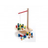 Jeu d adresse cayro balancing game 1 support en bois 42 blocs et 2 des 1 a 6 joueurs