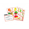 Bon point cleopatre images aliiments fruits legumes 9x6cm lot de 120 unites