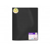 Protege-documents office plast eco green recycle 60 vues qualite pp 40 microns graine coloris noir