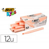 Feutre bic kids visacolor xl encre lavable pointe large bloquee coloris chair