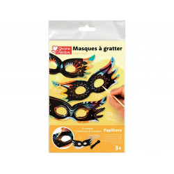 Masque a gratter graine...