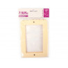 Cadre graine creative bois magnet ondules 170x120mm lot 3 unites