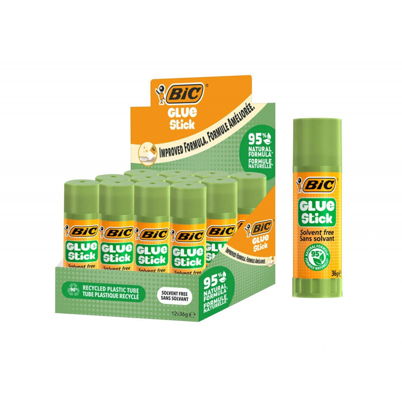 Baton de colle blanche bic ecolutions sans solvant 36g