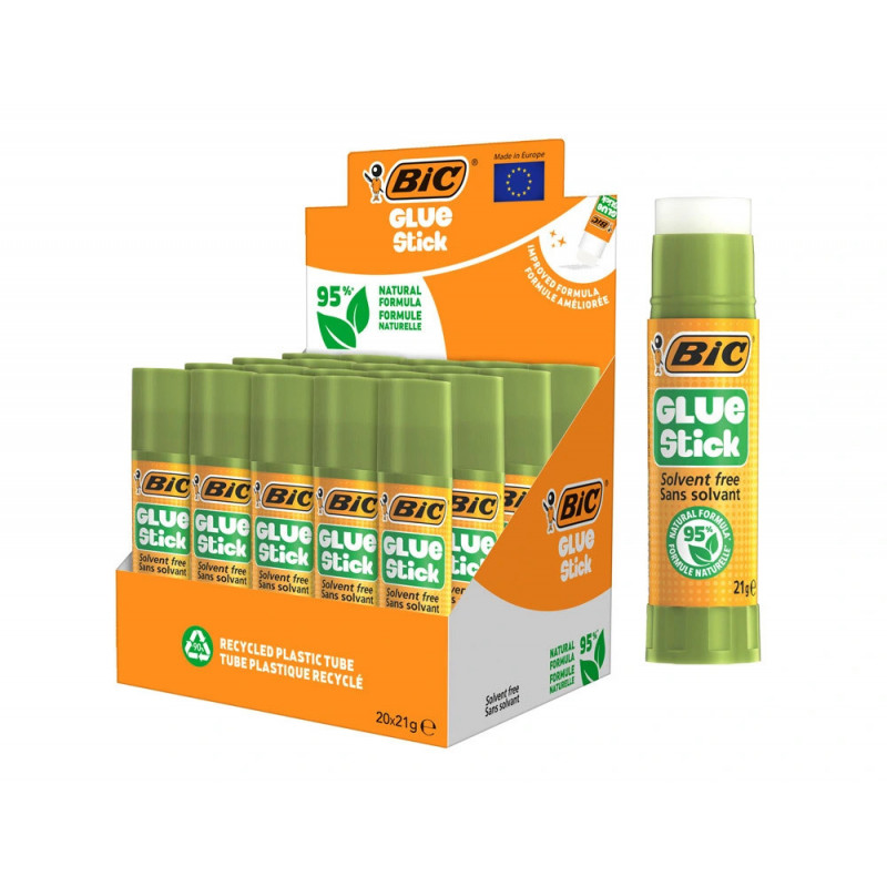 Baton de colle blanche bic ecolutions sans solvant 21g