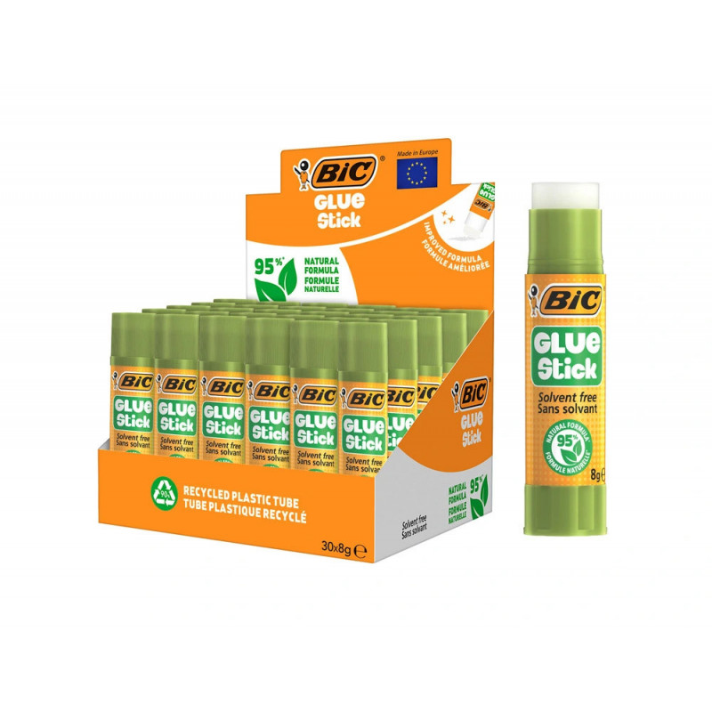 Baton de colle blanche bic ecolutions sans solvant 8g