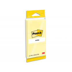 Notes post-it jaunes 3,8 x...