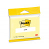 Bloc-notes post-it repositionnable 7,6x12,7cm 100 feuilles coloris jaune sachet pegboardable 1 bloc