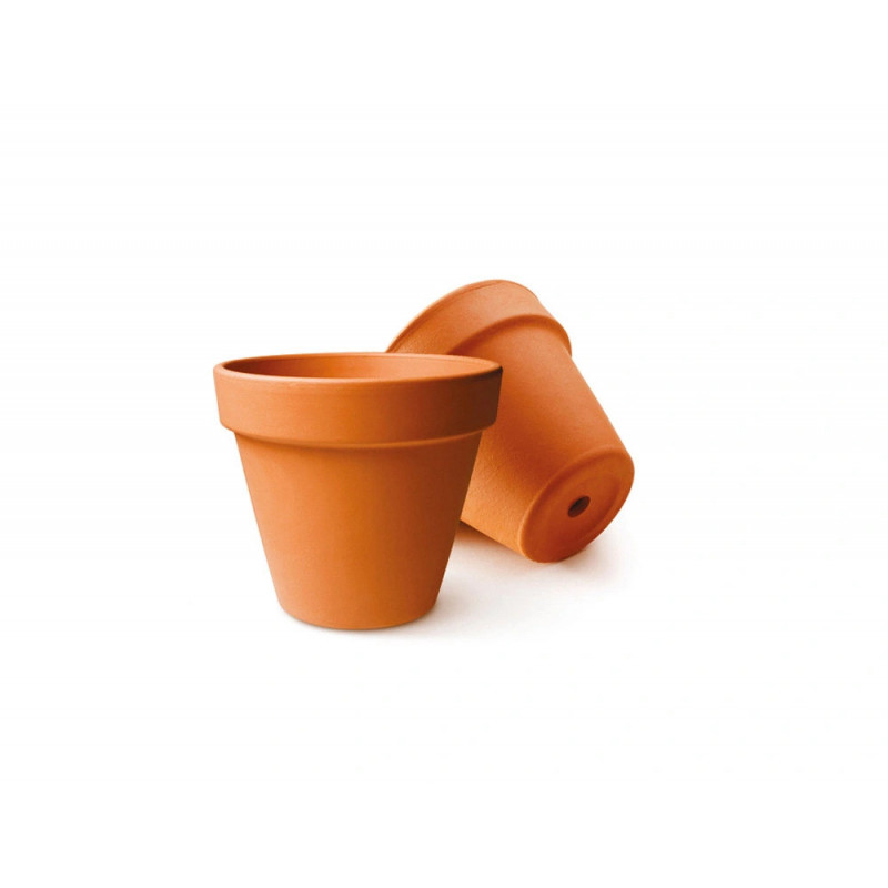 Pot de fleurs graine creative terre cuite diam. 4,5cm lot 10 unites