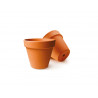 Pot de fleurs graine creative terre cuite diam. 4,5cm lot 10 unites