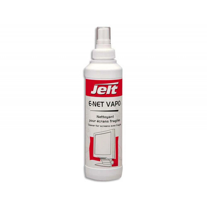 Vaporisateur de nettoyage pour ecrans lcd et plasma e net vapo jelt 250 ml