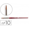 Pinceau liderpapel bois virole chromée aquarelle nº10