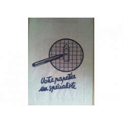 Sac imprimé kraft blanchi...