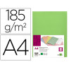 Chemise liderpapel papier cartonne 180g 310x230mm document a4 210x297mm coloris pastel vert intense