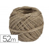 Ficelle chanvre 50g coloris marron bobine 52m