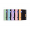 Notebook oxford etudiant integrale 4 trous 230xx297mm 160 pages optik paper seyes col pastel