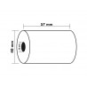 Bobine caisse enregistreuse exacompta papier thermique 55g/m2 diamètre 40mm mandrin 12mm largeur 57mm