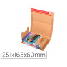 Etui expedition colompac kraft ajustable 251x165x60mm lot de 20