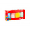 Gommette apli forme ronde diam. 10,5mm coloris assortis pack 4 rouleaux 20768 unites