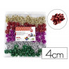 Étoile adhésive liderpapel fantaisie petit format largeur étoile 4cm coloris métallisé