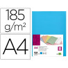 Chemise liderpapel papier cartonne 180g 310x230mm document a4 210x297mm coloris coloris bleu ciel