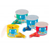 Pate a modeler jovi plastilina baby super souple coloris assortis kit scolaire 40 pains 38g