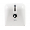 Distributeur papier hygienique coldis bobine devidage central coloris blanc