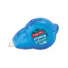 Correcteur tipp-ex easy refill dévidoir ruban polyester 5mmx14m rechargeable flexible application frontale