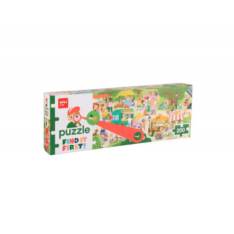 Puzzle apli kids find it first marche 200 pieces