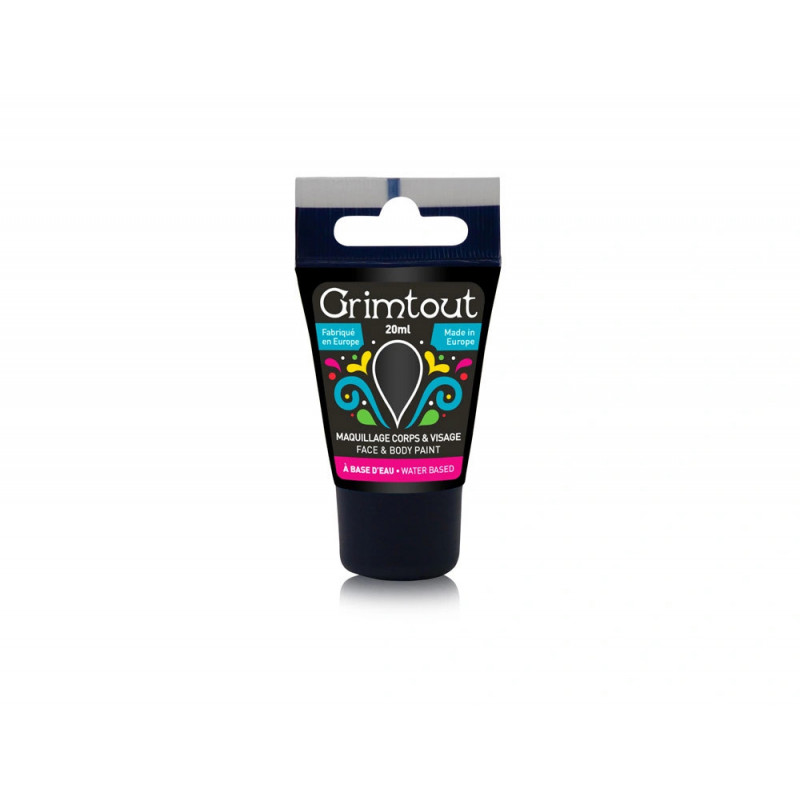 Maquillage grim'tubes liquide corps & visage tube 20 ml coloris noir