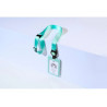 Porte-cartes avery avec enrouleur et tour de cou recycle ajustable coloris vert
