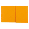Protege-cahier exacompta carte lustree 265gr 24x32cm coloris jaune