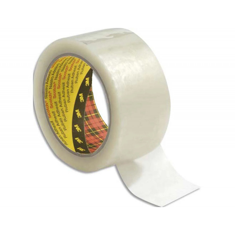 Ruban adhesif d emballage scotch polypropylene transparent 48 microns 50 mm x 60 m