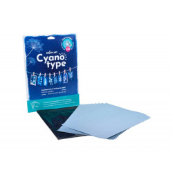 Feuille cyanotype enjoy art...