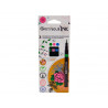 Feutre grim'tout ink tatouage temporaire pointe pinceau extra fine coloris complementaires assortis set