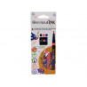 Feutre grim'tout ink tatouage temporaire pointe pinceau extra fine coloris traditionnels assortis set 3